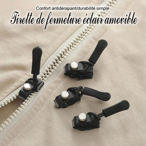 Tirette de fermeture éclair amovible(paquet de 6)