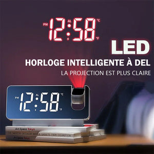 Horloge de projection numérique intelligente