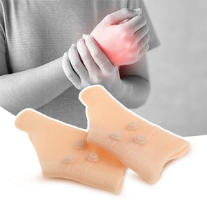 Protège-poignet de silicone magnétique