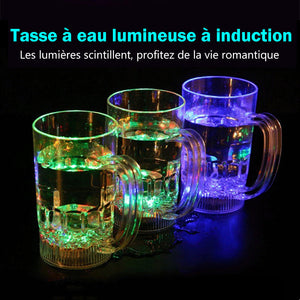 Tasse à eau lumineuse de induction