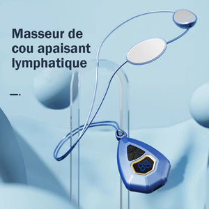 EMS Masseur de cou apaisant lymphatique portable
