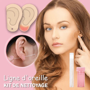 Kit de nettoyage de perforation d'oreille