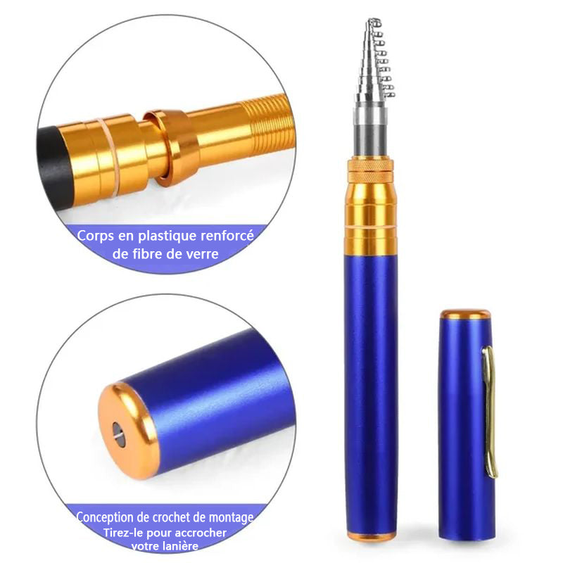 SALALIS Lampe à ongles en forme de stylo Mini lampe à UV LED Portable