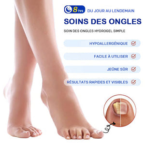 Autocollants pour l'onychomycose