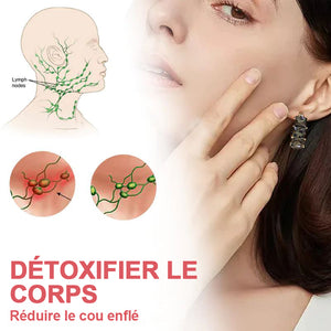 Boucles d'oreilles magnétiques lymphatiques