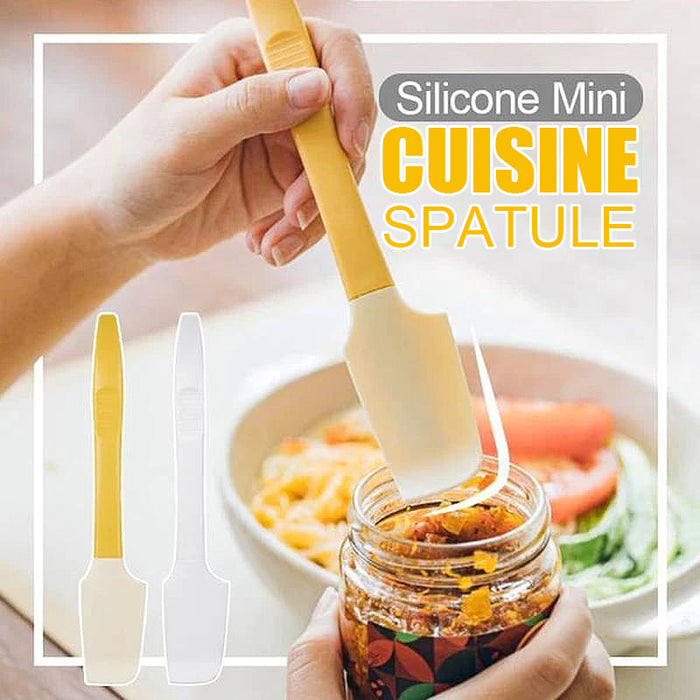 Mini spatule de cuisine en silicone (2 pièces)