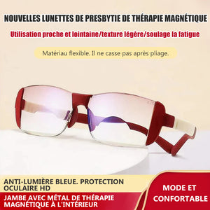 Lunettes presbytes pour une vision de près et de loin