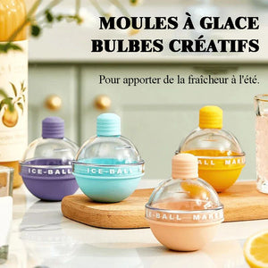 MOULE À GLACE ROND EN SILICONE