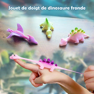 Jouet de doigt de dinosaure fronde (5 pièces)