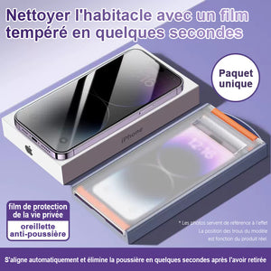 Film de Protection d'écran pour iPhone éviter les regards indiscrets