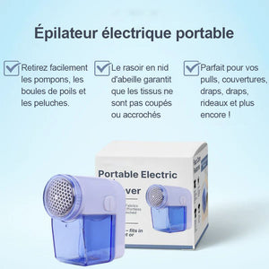 Épilateur électrique portable pour vêtements