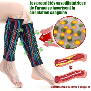 Manchons lymphatiques auto-chauffants