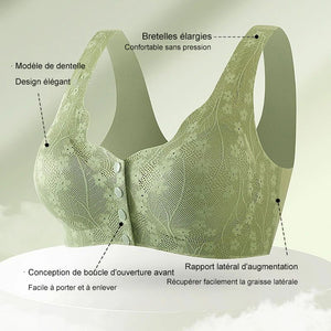 Soutien-gorge boutonné sur devant confortable et pratique