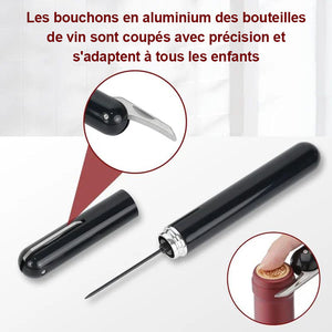 Ouvre-bouteille de vin en forme de stylo