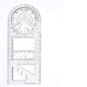 Règle géométrique multifonctionnelle