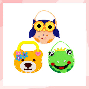 Paquet de matériel de sac fait main bricolage pour enfants
