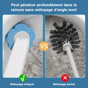 Kit de brosse de nettoyage de toilettes pratique