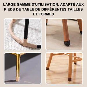 Coussinets de pieds de chaise table ruban adhésif