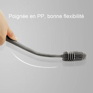 Brosse de nettoyage multifonctionnelle en silicone