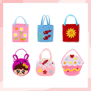 Paquet de matériel de sac fait main bricolage pour enfants