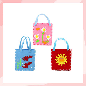 Paquet de matériel de sac fait main bricolage pour enfants