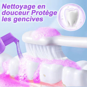 Mousse pour nettoyer les dents