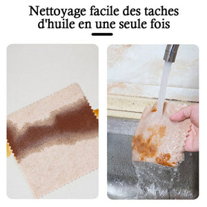 Chiffon de nettoyage luffa coupe libre