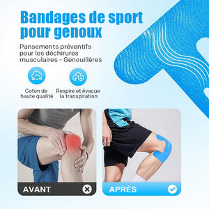 Bande de protection du ménisque du genou (4 pièces)