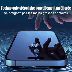 Film de Protection d'écran pour iPhone éviter les regards indiscrets