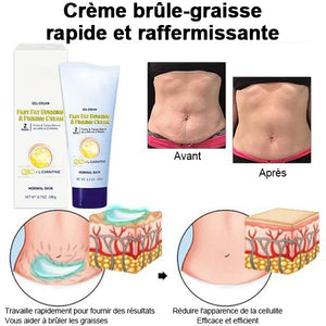 Crème pour brûler rapidement les graisses et tonifier la peau