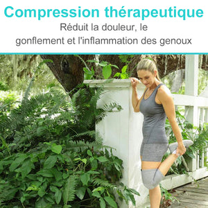 Genouillères de compression en bambou soulagement instantané de la douleur