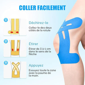 Bande de protection du ménisque du genou (4 pièces)