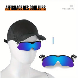 Nouvelles lunettes de soleil polarisées à clips