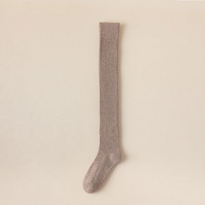 Chaussettes aux genoux pour femmes