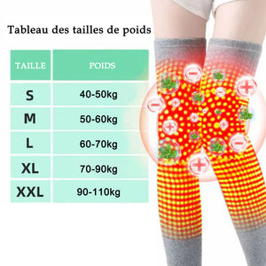 Genouillères thermiques à base de plantes radiofréquence (Recommandées par les experts - Convient à tous les problèmes de jambes)