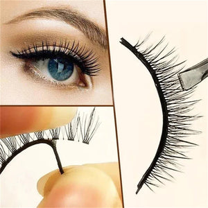 Bandes de cils imperméables auto-adhésives