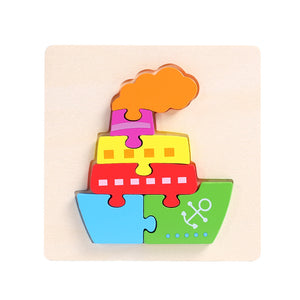 Jouet Puzzle en Bois pour Enfants
