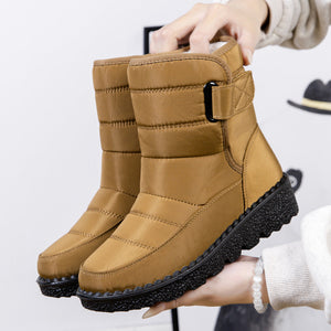 Bottes de neige d'hiver imperméables au-dessus de la cheville