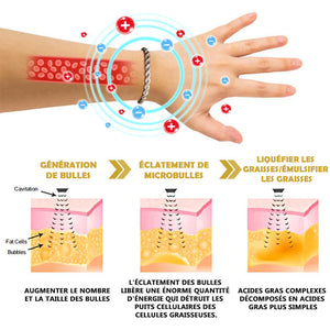 Bracelet de nettoyage lymphatique magnétique