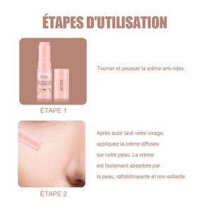 Crème anti-rides pour visage et cou