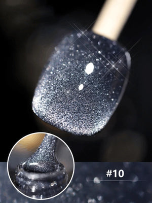 VERNIS À ONGLES ŒIL DE CHAT LASER DIAMANTÉ