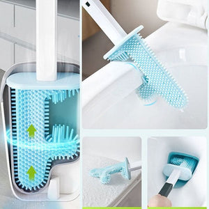 Brosse de toilette Cactus Pas d'espace mort