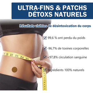 Patchs de détoxification naturels Ultra-fins