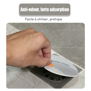 Tapis anti-odeur pour siphon de sol