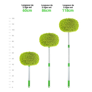 Serpillière réglable rotative à 360°