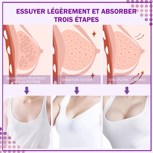 Huile essentielle naturelle raffermissante pour le buste