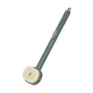 Brosse de bain massage amovible à long manche