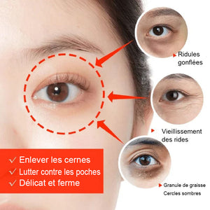 Crème des yeux anti-rides atténuer les ridules