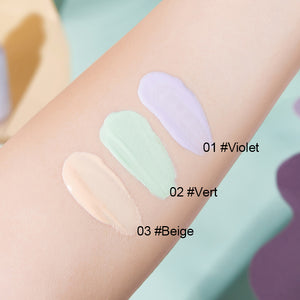 Crème de base hydratante pour corriger le teint de la peau