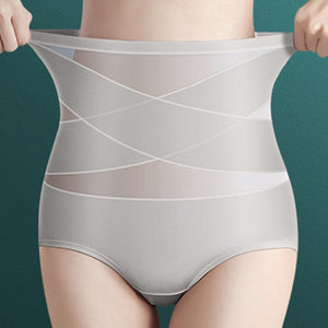 Culotte gainante de taille haute croisé